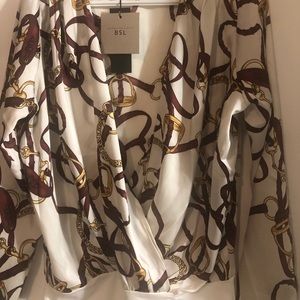 Chain pattern blouse